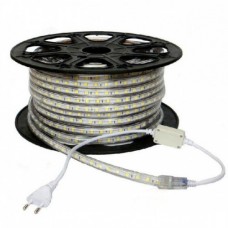 electrice timis - banda led 220v 60led/m 14.4w/m ip65 r5050 6400k - odosun - od6653